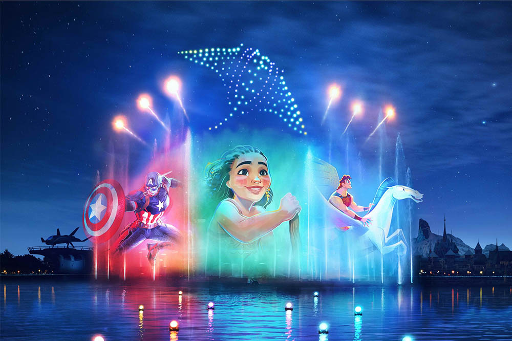 Disney Cascade of Lights